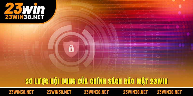 Sơ lược nội dung của chính sách bảo mật 23win